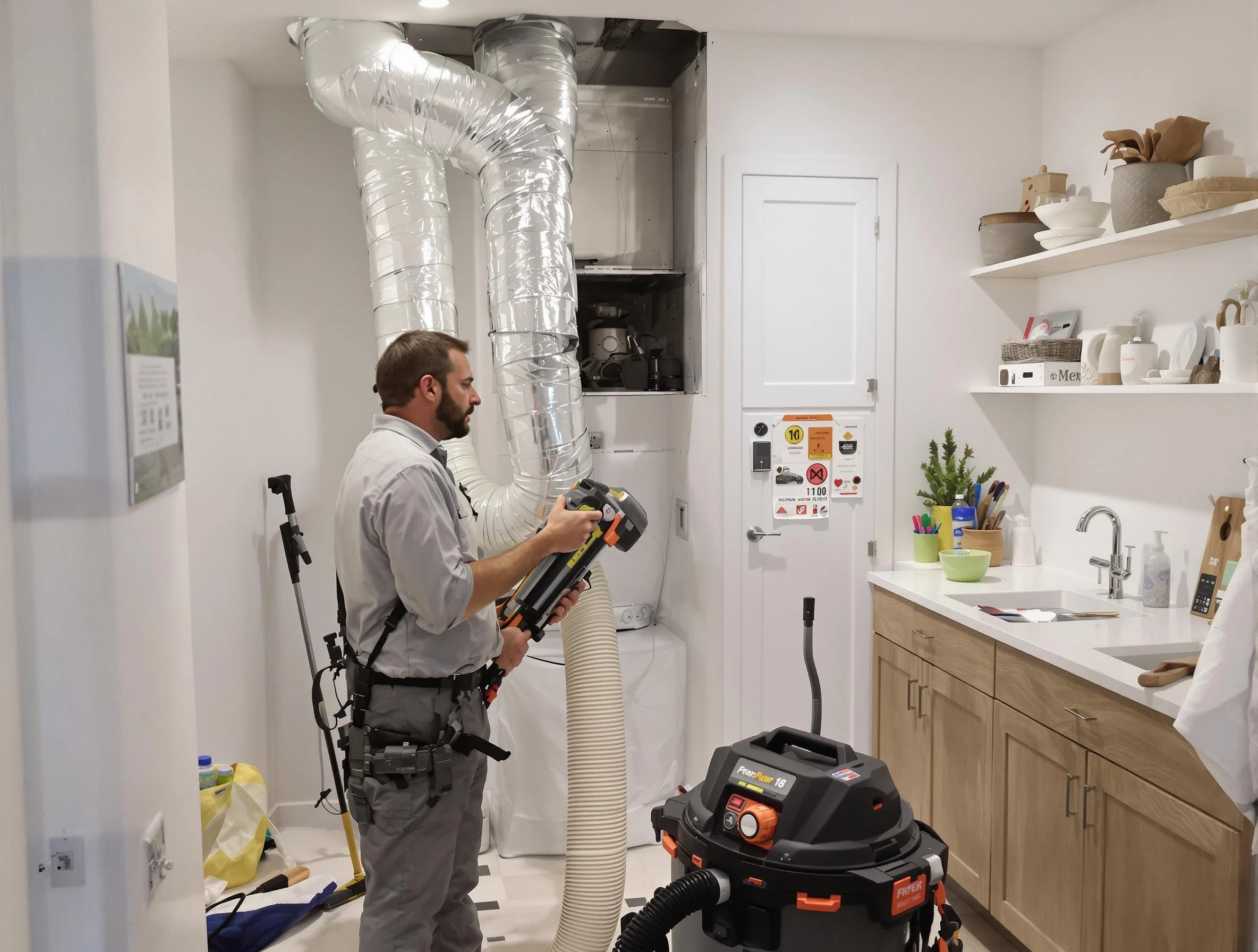 Clogged Dryer Vent Cleaning in Wellesley