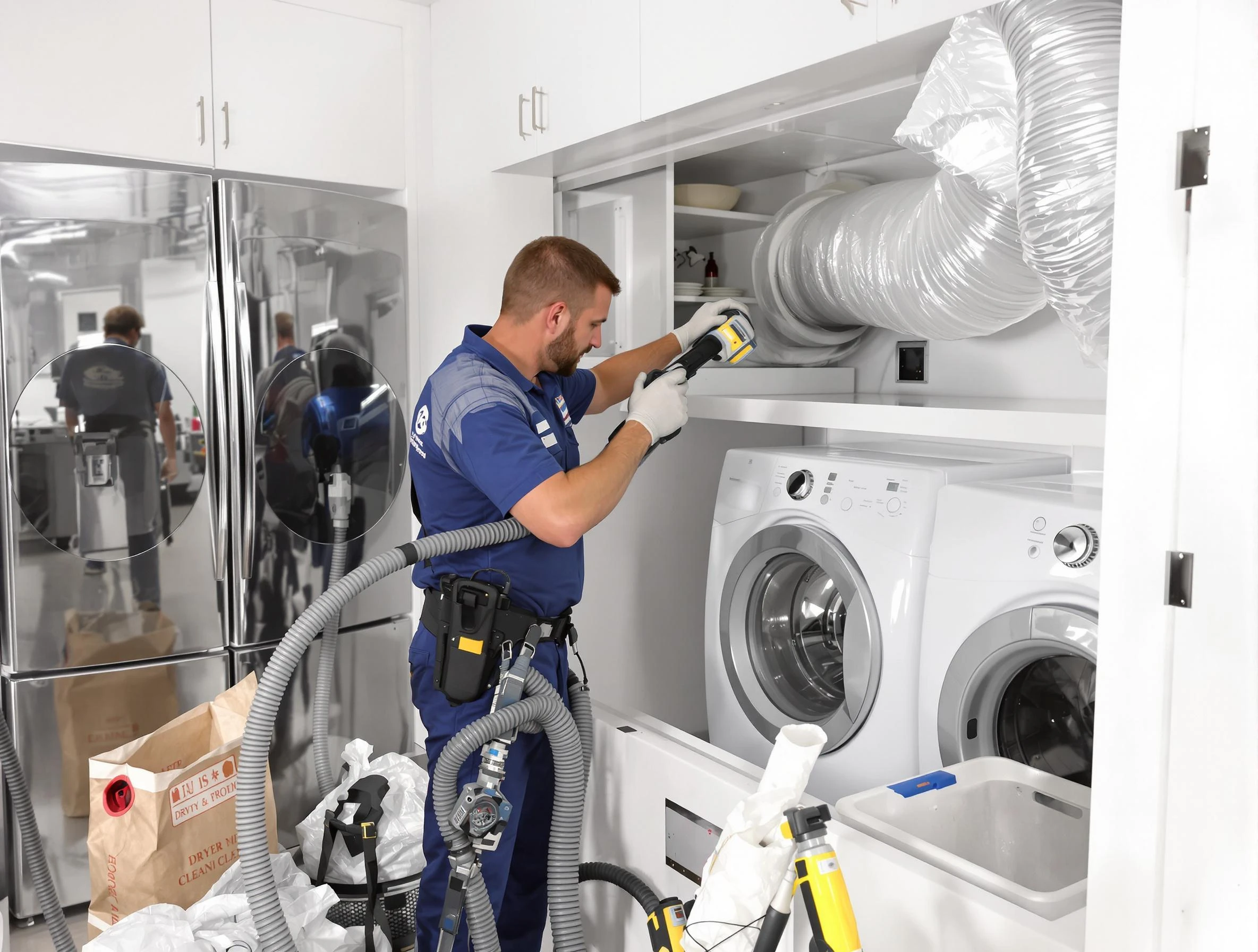 Professional duct cleaning by Wellesley Dryer Vent Cleaning in Wellesley