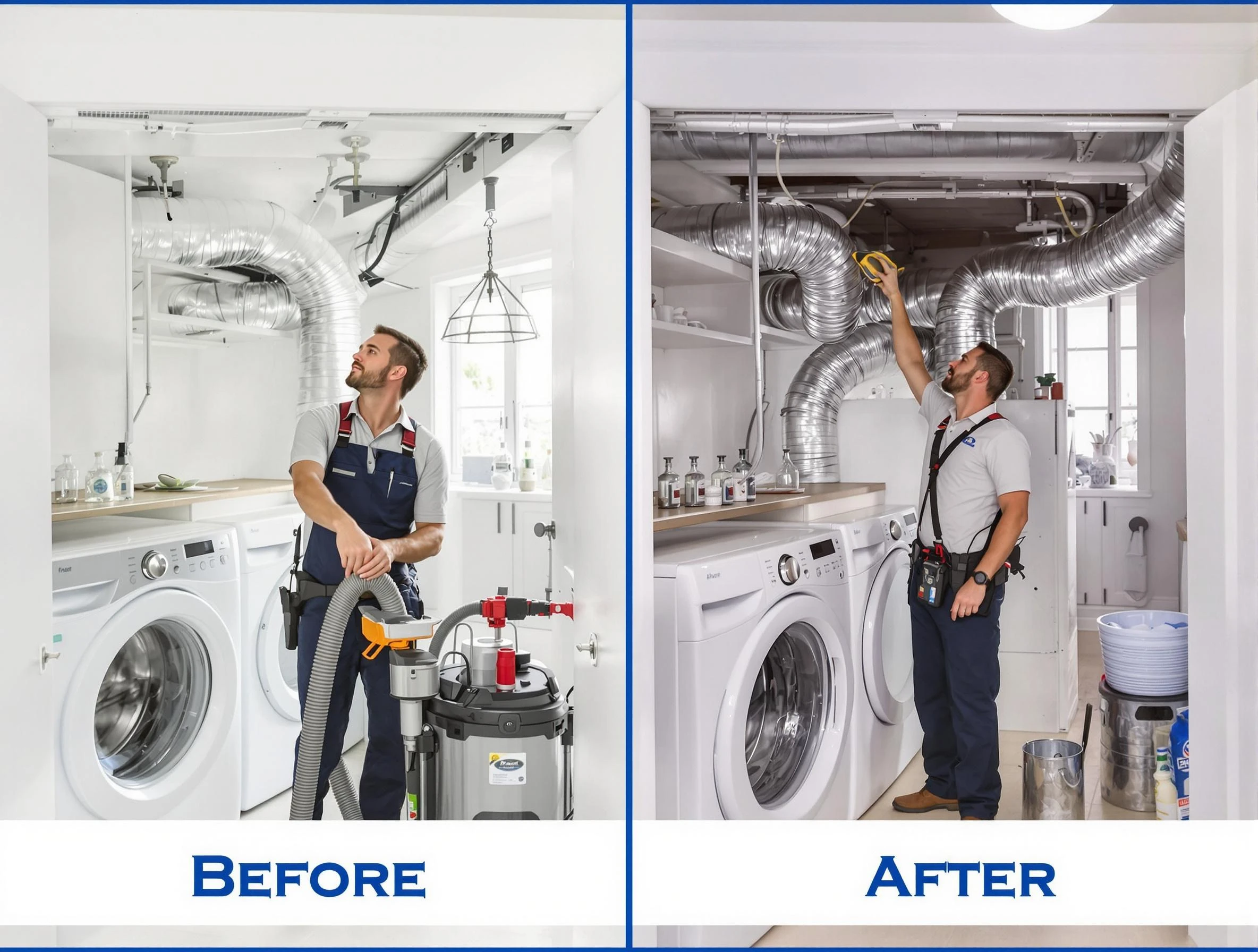 Expert gas dryer vent cleaning by Wellesley Dryer Vent Cleaning in Wellesley